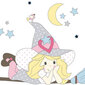 Tekikott Cool Kids Witch (150 x 220 cm) (voodi 80/90 cm) цена и информация | Voodipesukomplektid | kaup24.ee