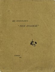 Mr. Whistler's Ten O'clock цена и информация | Биографии, автобиогафии, мемуары | kaup24.ee