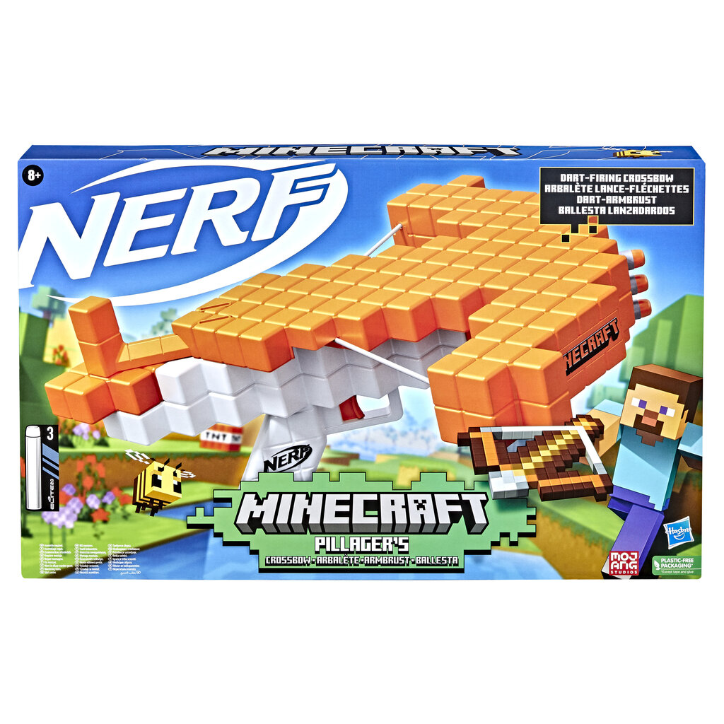 NERF Minecraft Mängurelv Pillagers Crossbow hind ja info | Poiste mänguasjad | kaup24.ee