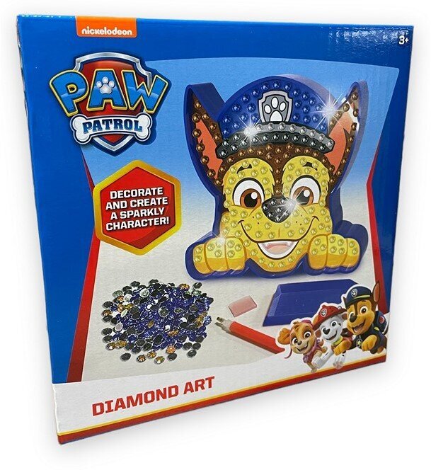 Paw Patrol Teemantmaal-mosaiik, Chase hind ja info | Pusled | kaup24.ee