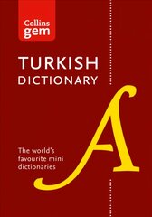 Turkish Gem Dictionary: The World's Favourite Mini Dictionaries 2nd Revised edition hind ja info | Võõrkeele õppematerjalid | kaup24.ee