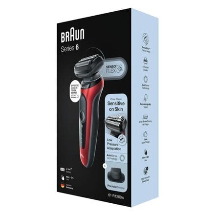 Braun Series 6 61-R1200s hind ja info | Pardlid | kaup24.ee