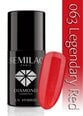 Geel küünelakk Semilac UV Hybrid 7 ml, 063 Legendary Red