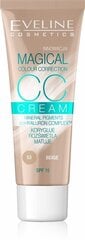 Matt tooniv kreem Eveline Magical Colour Correction CC Cream SPF15 30 ml, 53 Beige цена и информация | Пудры, базы под макияж | kaup24.ee