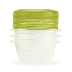 Toidu säilituskarpide komplekt Curver Take Away Twist 3 x 0,5 l цена и информация | Посуда для хранения еды | kaup24.ee