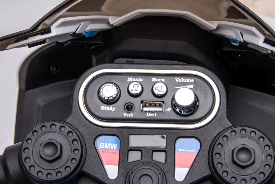 Laste elektriline mootorratas - BMW HP4, sinine hind ja info | Laste elektriautod | kaup24.ee
