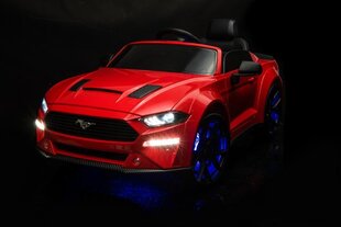 Laste ühekohaline elektriauto - Ford Mustang GT, punane hind ja info | Laste elektriautod | kaup24.ee