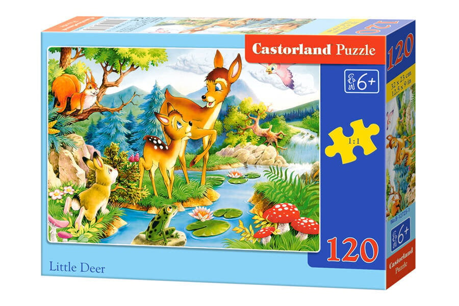 Castorland Little Deer Puzzle, 120 tükki hind ja info | Pusled | kaup24.ee