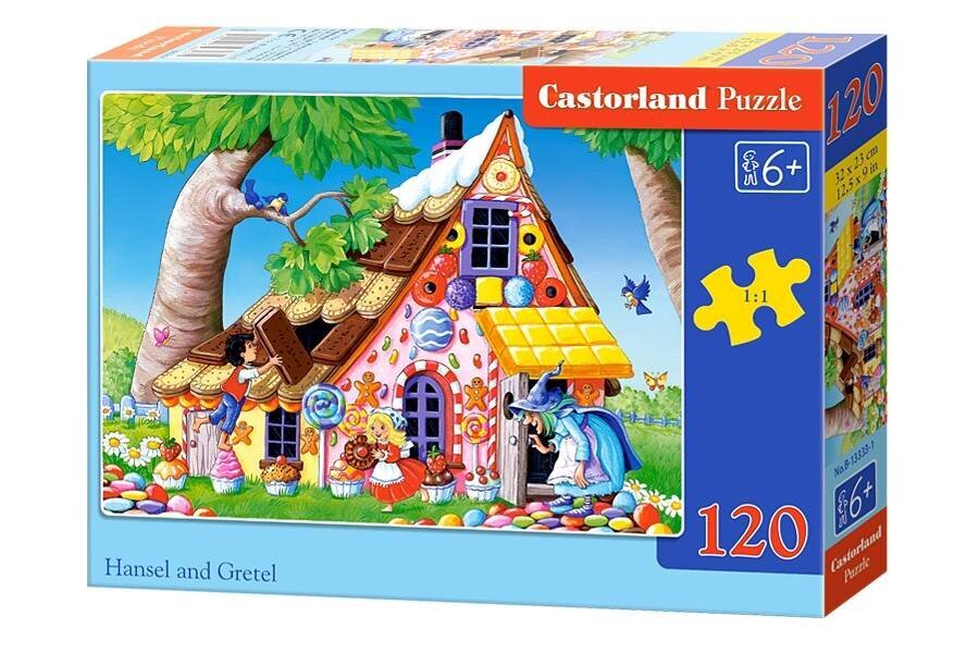 Castorland Hansel ja Gretel pusle, 120 tükki hind ja info | Pusled | kaup24.ee