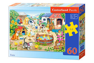 Castorland Farm Puzzle, 60 tükki цена и информация | Пазлы | kaup24.ee