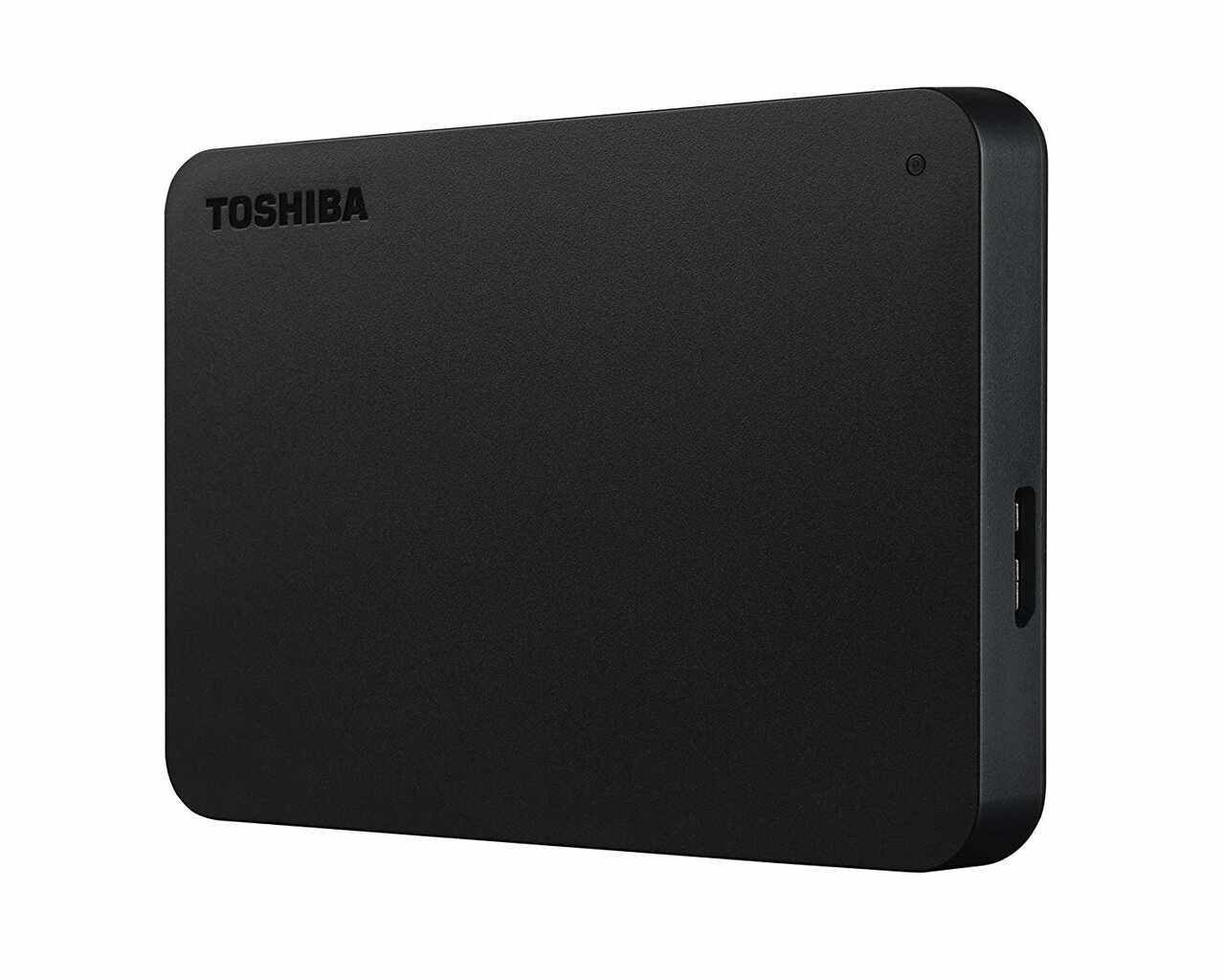 Toshiba Canvio Basics 2.5'' 1ТБ USB 3.0 must цена и информация | Välised kõvakettad (SSD, HDD) | kaup24.ee