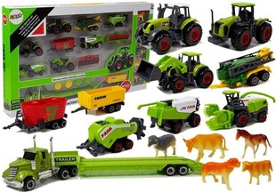 Комплект сельскохозяйственных транспортных средств цена и информация | Игрушки для мальчиков | kaup24.ee