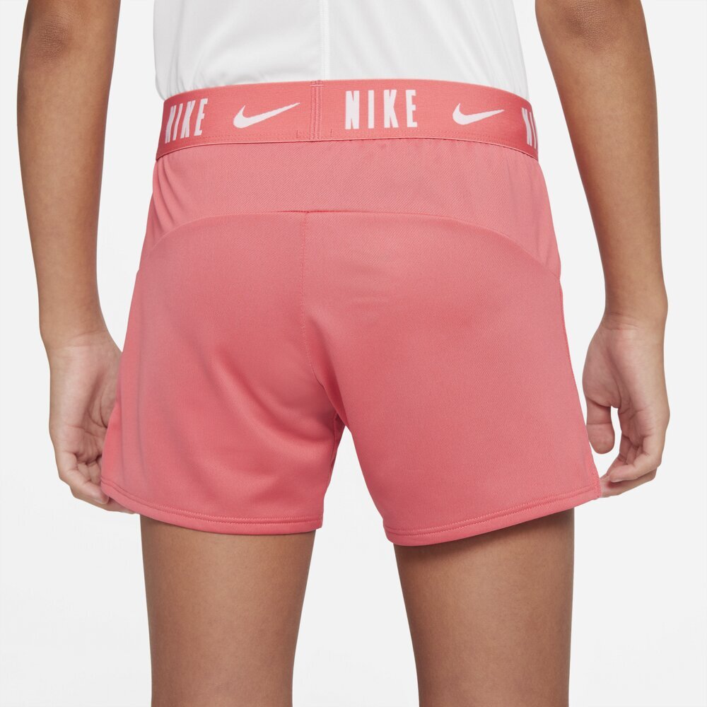 Tüdrukute treeningpüksid Nike Girl G NK DF Trophy 6IN Short, roosa hind ja info | Tüdrukute lühikesed püksid | kaup24.ee