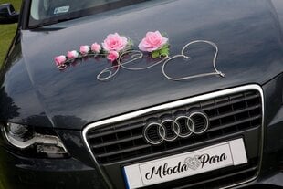 Auto dekoratsioon Ala, roosa цена и информация | Праздничные декорации | kaup24.ee