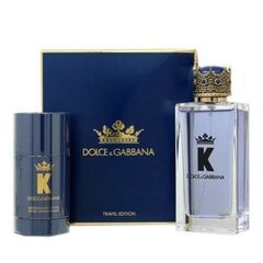 Dolce Gabbana K by Dolce Gabbana Gift set EDT 100 ml and deostick 75 g 100ml hind ja info | Meeste parfüümid | kaup24.ee