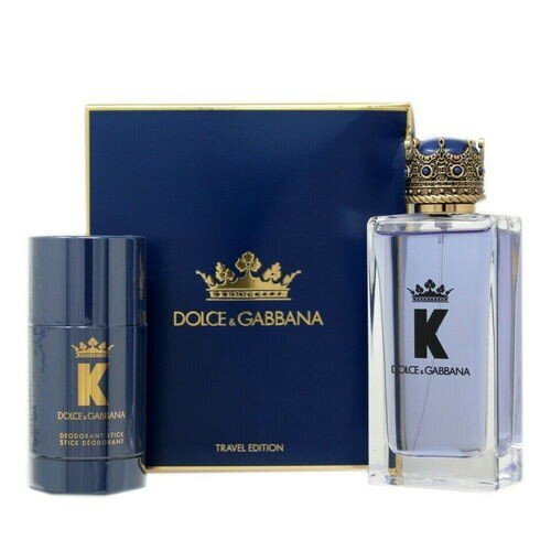 Dolce Gabbana K by Dolce Gabbana Gift set EDT 100 ml and deostick 75 g 100ml цена и информация | Meeste parfüümid | kaup24.ee