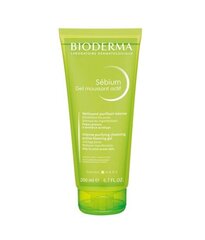 Активный пенящийся гель для жирной кожи BIODERMA Sebium Gel moussant actif, 200 мл цена и информация | Аппараты для ухода за лицом | kaup24.ee