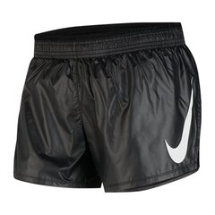 Женские тренировочные брюки Nike Womens Short Swoosh Run, черные цена и информация | Спортивная одежда для женщин | kaup24.ee