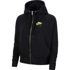 Толстовка женская Nike W NSW Air Hoodie FZ BB FLC, черная цена и информация | Спортивная одежда для женщин | kaup24.ee