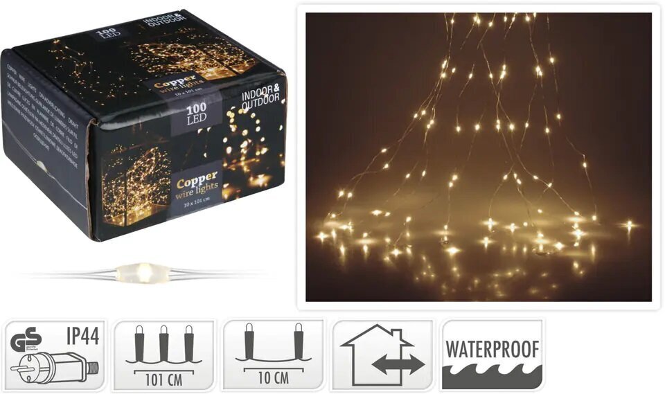 Jõulutuled Silverwire, 100 LED-i hind ja info | Jõulutuled | kaup24.ee