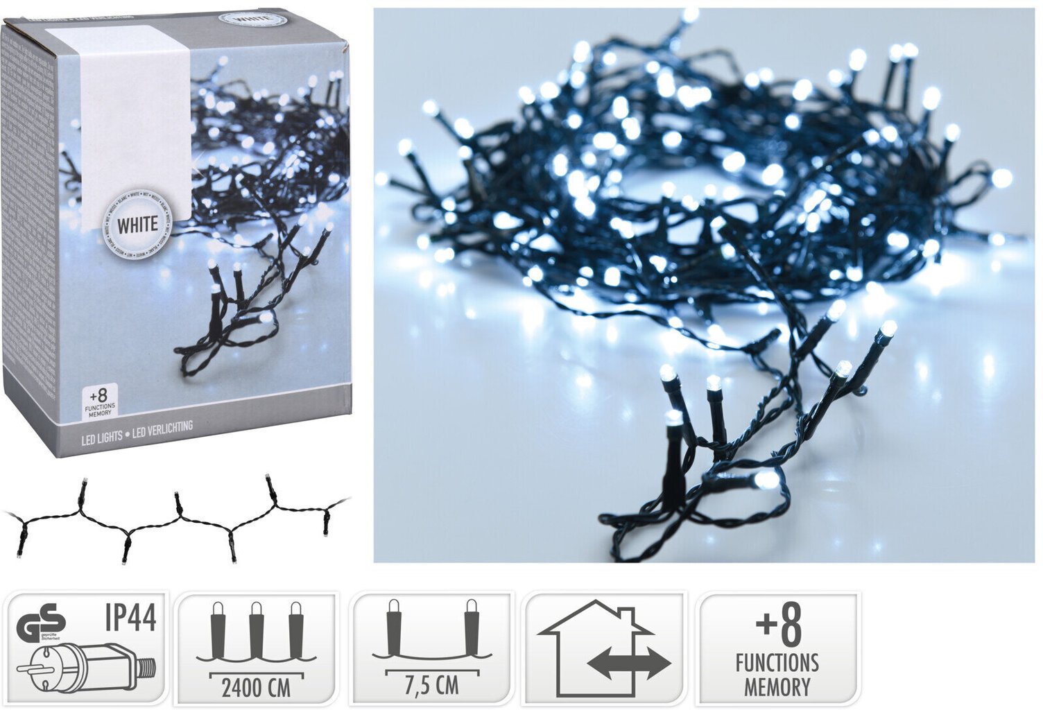 Jõulutuled, 320 LED-i цена и информация | Jõulutuled | kaup24.ee