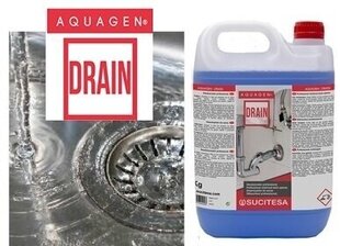 Средство для прочистки канализации AQUAGEN DRAIN 5Kg (профессиональное) цена и информация | Скрабы | kaup24.ee