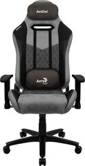 Игровое кресло Aerocool Duke AeroSuede Universal, черный/серый цвет цена и информация | Офисные кресла | kaup24.ee