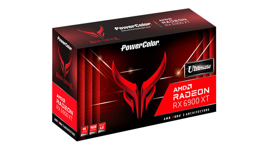 Karta graf. PowerColor Red Devil RX 6900 XT Ultimat hind ja info | Videokaardid (GPU) | kaup24.ee