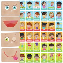 Kaardid "Emotsioonid ja teod" Headu "Montessori", EE hind ja info | Lauamängud ja mõistatused | kaup24.ee