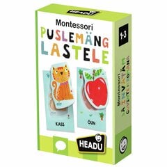 Карты Headu Montessori, эстонский язык цена и информация | Развивающие игрушки и игры | kaup24.ee