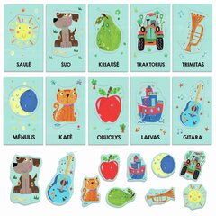 Õppekaardid Headu Montessori, LT hind ja info | Arendavad mänguasjad | kaup24.ee