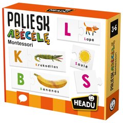 Mäng Puudutage tähestikku Headu Montessori, LT цена и информация | Развивающие игрушки | kaup24.ee