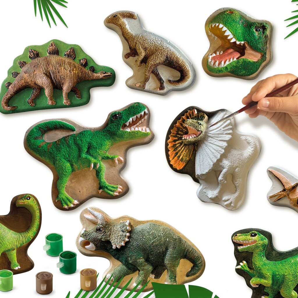 SES Kipsi valamise komplekt Dinosaurused hind ja info | Arendavad mänguasjad | kaup24.ee
