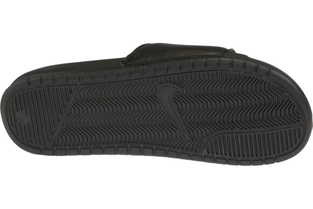 Meeste plätud Nike Benassi JDI 343880-090, must/valge цена и информация | Meeste plätud, sussid | kaup24.ee