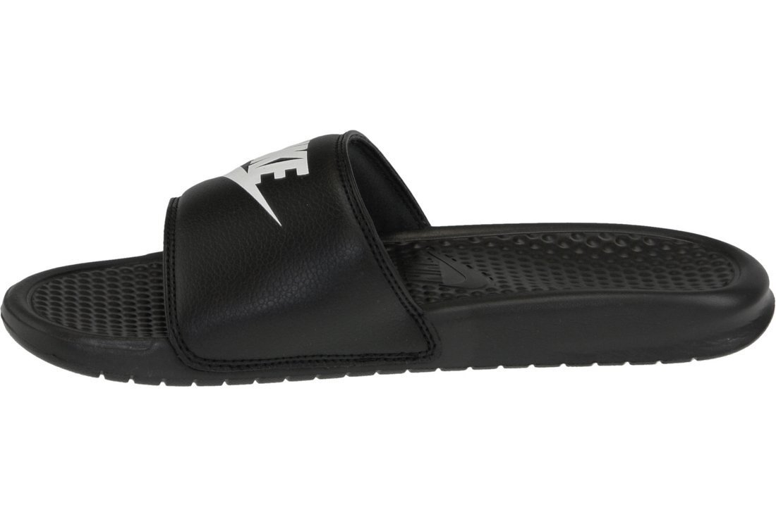 Meeste plätud Nike Benassi JDI 343880-090, must/valge цена и информация | Meeste plätud, sussid | kaup24.ee