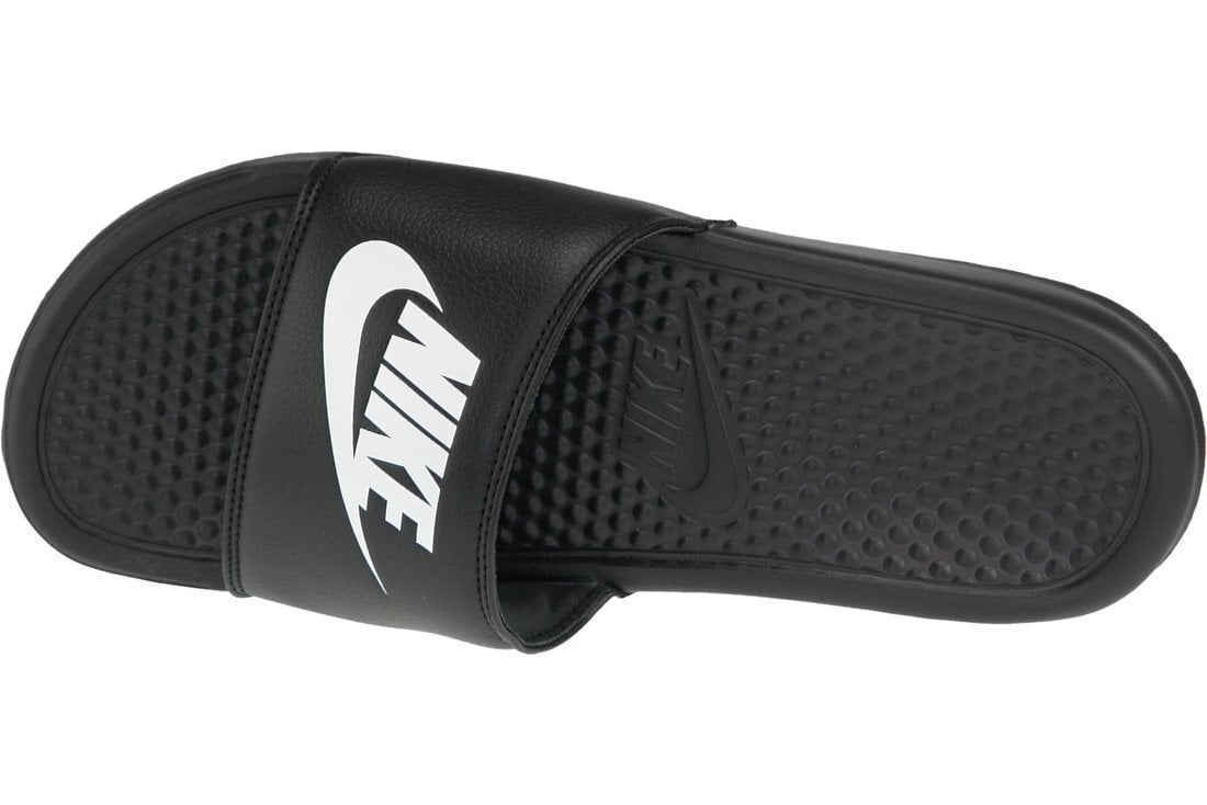 Meeste plätud Nike Benassi JDI 343880-090, must/valge цена и информация | Meeste plätud, sussid | kaup24.ee