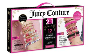 Набор для изготовления украшений 2в1 Make It Real Juicy Couture цена и информация | MUST Металлическая бутылочка с Ярким рисунком (без BPA) (500ml) для мальчиков от 3+ лет Серая с Машинкой | kaup24.ee