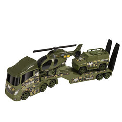 Военный транспортер со светом и звуком Teamsterz цена и информация | Игрушки для мальчиков | kaup24.ee