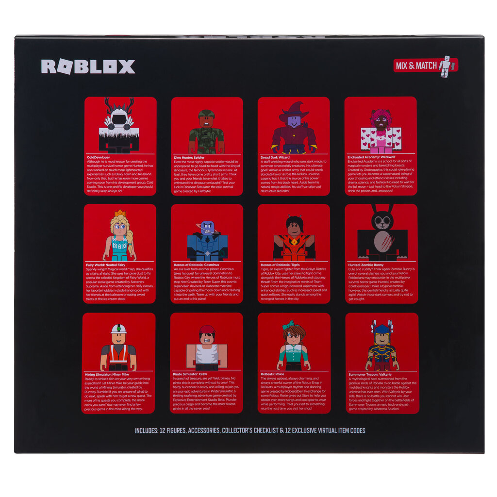 ROBLOX Mystery figuurid, 6. seeria 12-pakk hind ja info | Poiste mänguasjad | kaup24.ee