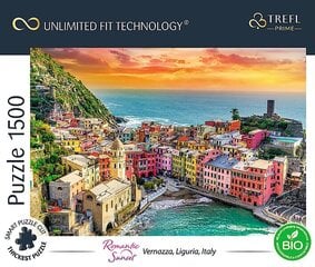 TREFL Prime pusle päikeseloojang Vernazzo, 1500 osa hind ja info | Pusled | kaup24.ee