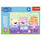 TREFL PEPPA PIG Mini Maxi pusle Põrsas Peppa, 20 osa hind ja info | Pusled | kaup24.ee