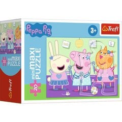 TREFL PEPPA PIG Mini Maxi pusle Põrsas Peppa, 20 osa цена и информация | Пазлы | kaup24.ee