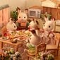 Küüliku perekond Sylvanian Families hind ja info | Tüdrukute mänguasjad | kaup24.ee