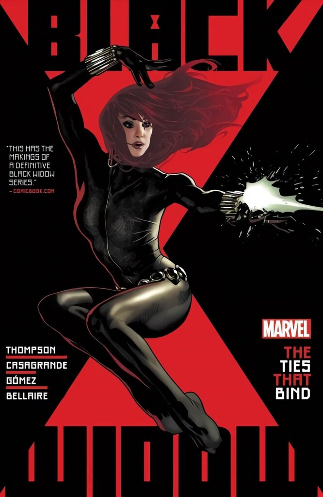 Black Widow By Kelly Thompson Vol. 1: The Ties That Bind hind ja info | Fantaasia, müstika | kaup24.ee