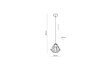 Rippvalgusti TK Lighting Diamond silver chrom 4202 hind ja info | Rippvalgustid | kaup24.ee