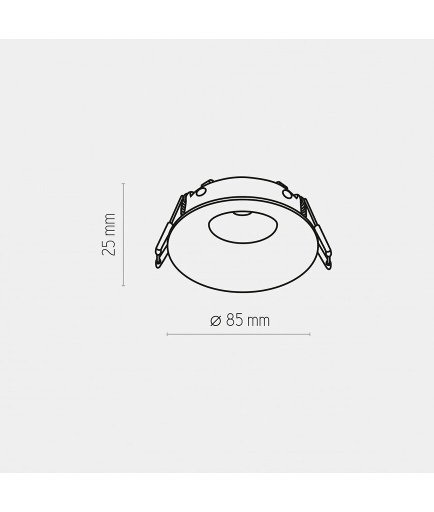 Süvistatav lamp TK Lighting Eye 3501 цена и информация | Süvistatavad ja LED valgustid | kaup24.ee