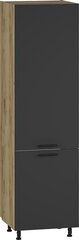Шкаф Halmar Vento DU-60/214, черный цвет цена и информация | Кухонные шкафчики | kaup24.ee