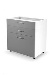 Шкаф Halmar Vento D3S-80/82, серый цвет цена и информация | Кухонные шкафчики | kaup24.ee