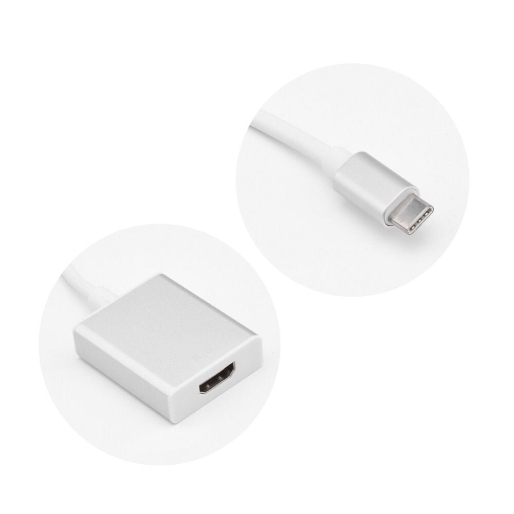 HDMI - type C 3.1 Plug & Play цена и информация | USB jagajad, adapterid | kaup24.ee