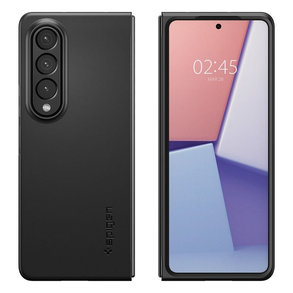 Telefoniümbris SPIGEN Airskin - SAMSUNG Z FOLD 4, must hind ja info | Telefoni kaaned, ümbrised | kaup24.ee